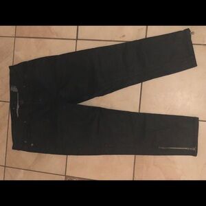 Marc Jacobs black jeans pants with zipper